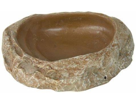 Bebedero para Reptiles TRIXIE 47246 (Castaño - 18 x 4.5 x 17 cm)
