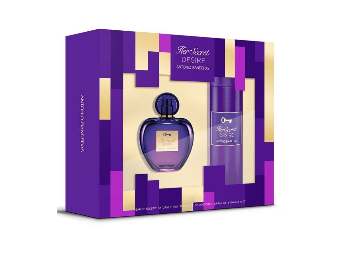 Antonio Banderas Coffret Her Secret Desire EDT
