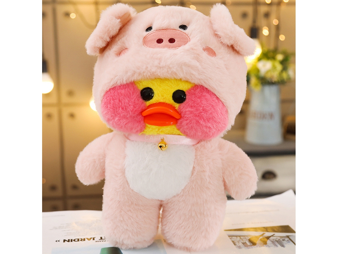 Juguete De Animal Pato Amarillo Muñeco De Peluche Para Cosplay Gatito Perro Regalos De Navidad Fiestas Niños