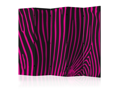 Biombo ARTGEIST Zebra pattern (violet) II (225x172)