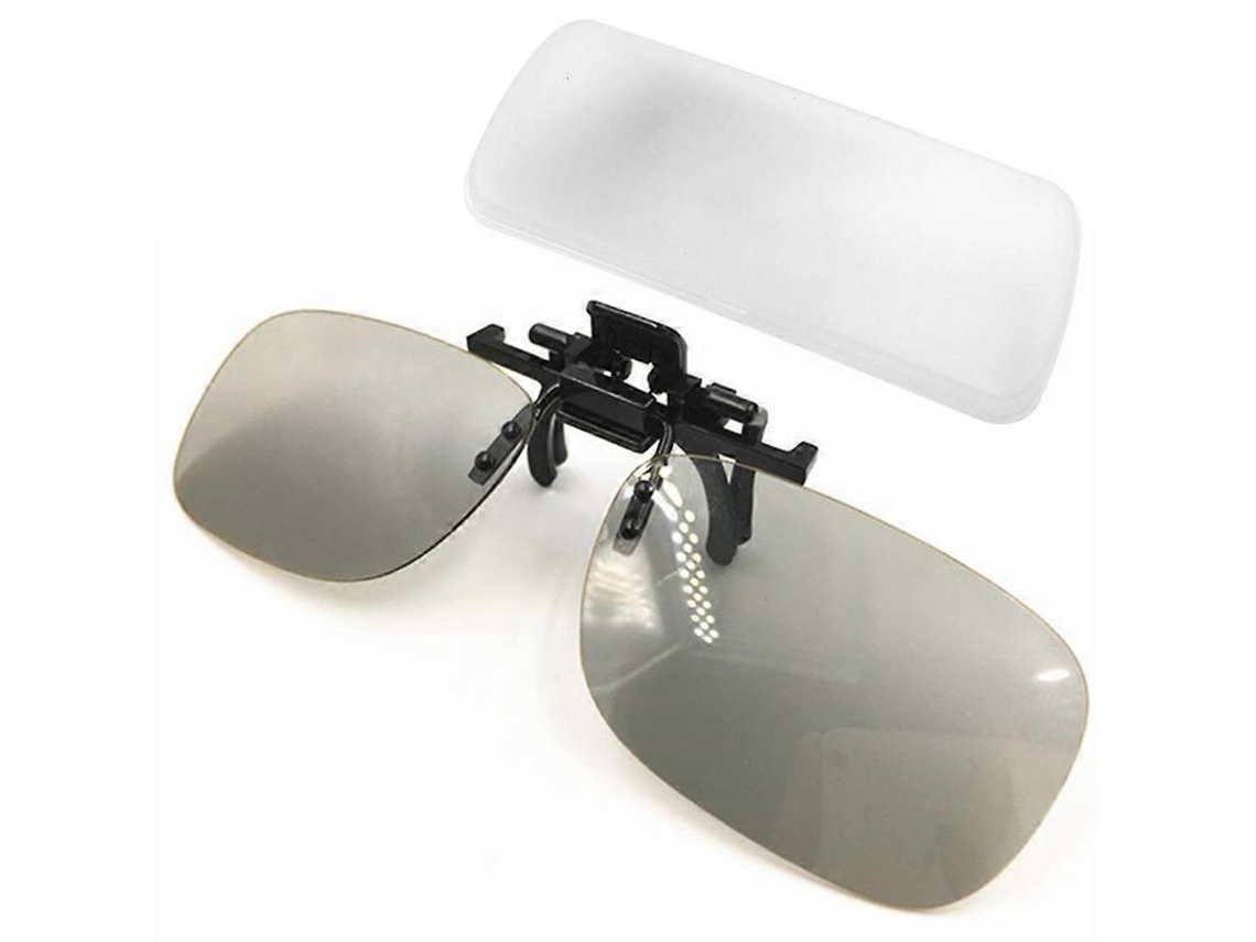 Gafas 2d Clip, Convierten Películas 3d A 2d, Compatibles Tv 3d Pasivos, Sin Pilas