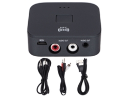 Receptor De Áudio Bluetooth 5.0 Com Porta 3.5mm E Rca Adaptador Sem Fio Para Carro Estéreo Home Theater
