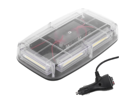 Led De Advertencia Blanco O Luz De Emergencia Estroboscópica Con Enchufe Para Encendedor De Cigarrillos E Interruptor De Encendido/Apagado PRIMEMATIK