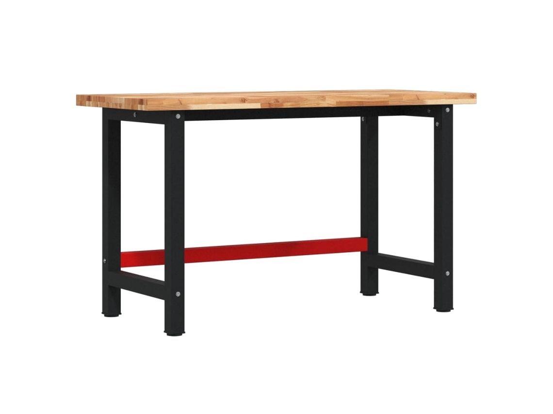Maison Exclusive - Banco De Trabajo Madera Maciza Acacia Rectangular 140x60x83 Cm