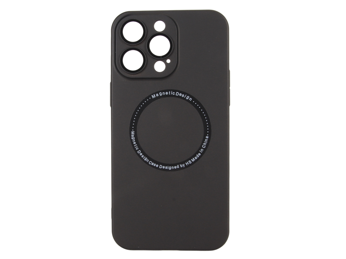 Funda Magnética Para Teléfono, Pc, Negra Mate, Antihuellas, Ultrafina, Protectora Para Ios 14 Pro Max