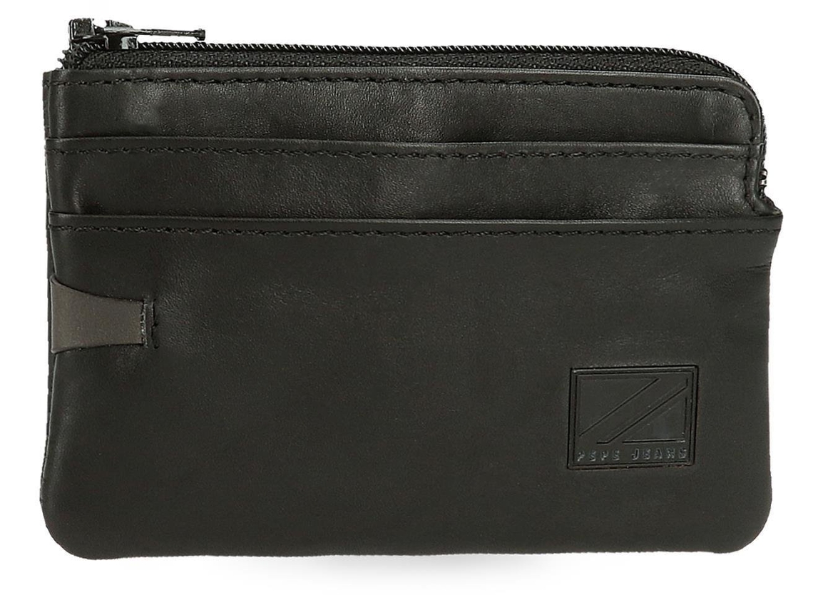 Pepe Jeans Monedero Marshal Piel Negro