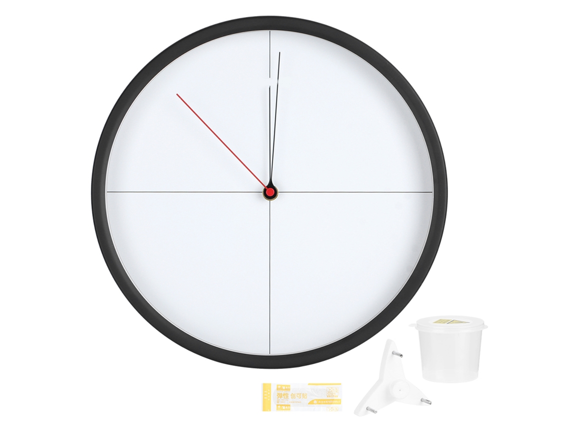 Relojes de pared decorativos modernos y sencillos de Geekcook para oficina, sala de estar y dormitorio.