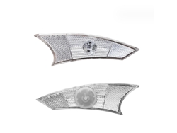 Luz LED para rueda de bicicleta, paquete de 4, luz para radios de bicicleta, batería incluida, súper brillante e impermeable