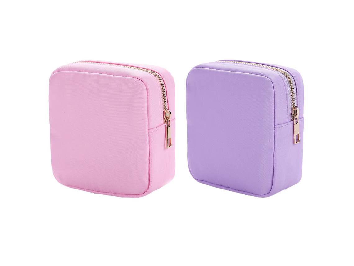 Nécessaire de Mujer NEVEANCE Maquillaje Cremallera Nailon Nylon Morado