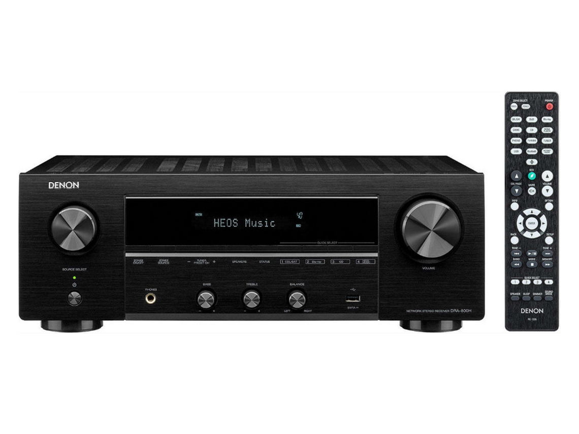 Receptor Hifi Rede Estéreo 2X100W Preto Dra800Hbke2