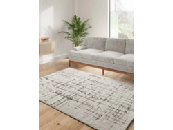 Alfombra Interior Moderno - Atticgo - Ceres Crema / Marrón 200x285 Cm