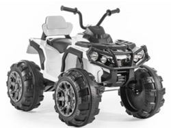 Vehículo eléctrico Quad Bmd0906 blanco 2.4g B.active