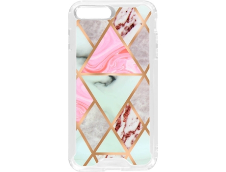 Carcasa iPhone 7 Plus AVIZAR Híbrido con Esquinas Reforzadas Rosa