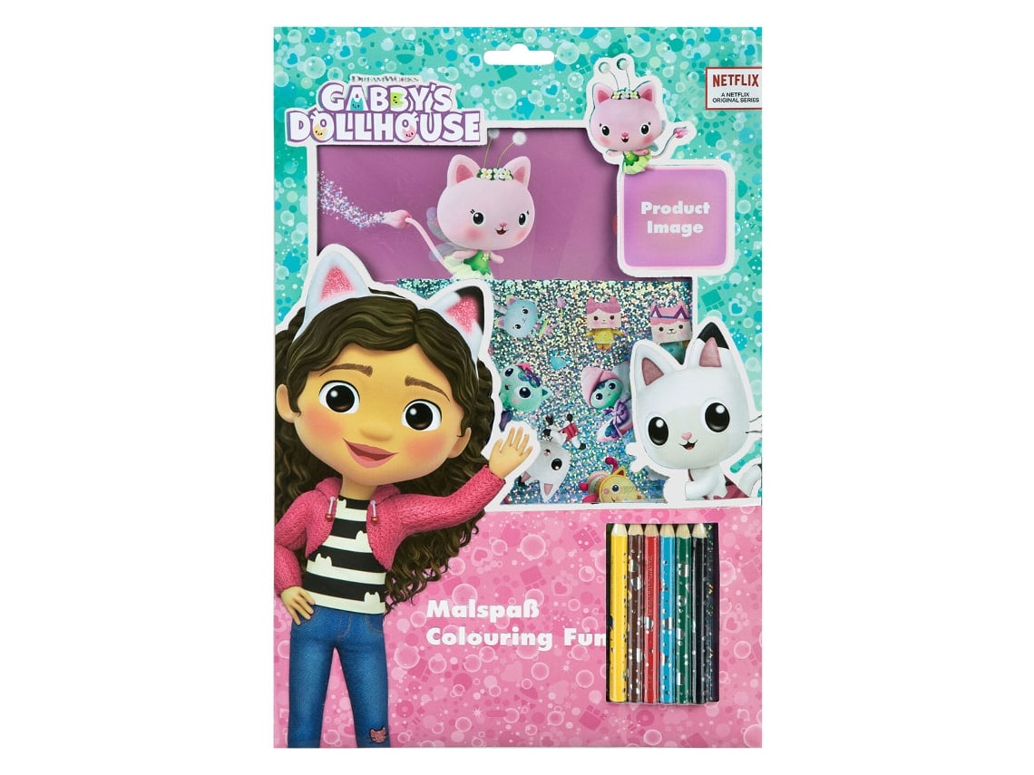 Juego para colorear de la casa de muñecas de Gabby's Undercover