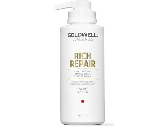 Loción para el Pelo GOLDWELL Dualsenses Rich Repair 60Sec Tratamiento (500 ml)