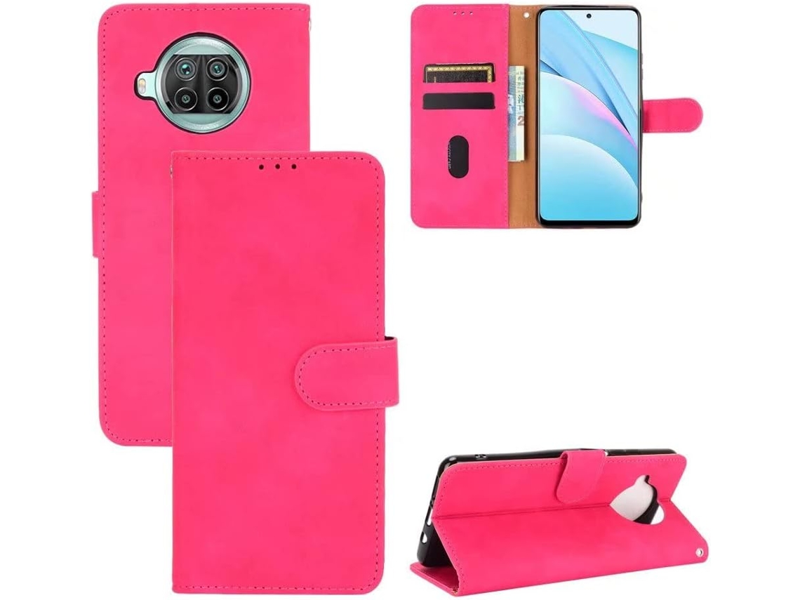 Protector de Pantalla Slots Cartões Temperado para Xiaomi 10I 5G HONGWE. Piel Rosa