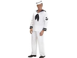 Disfraz de Hombre WIDMANN marinero blanco años 50 (Tam.: XL)