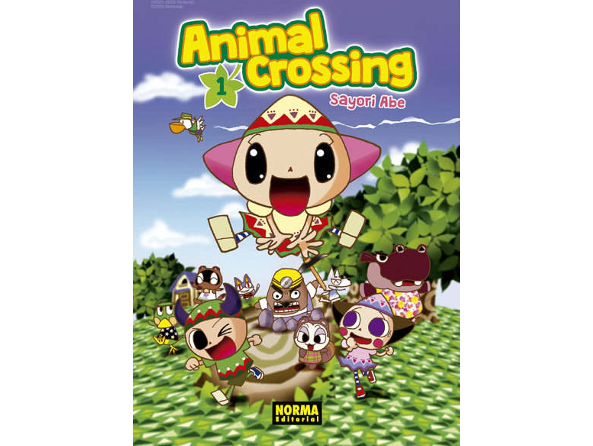 Libro Animal Crossing 1 de Sayori Abe (Español)