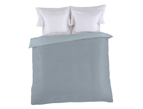 Funda Nórdica ALEXANDRA HOUSE LIVING Gris 220 x 220 cm Reversible Bicolor