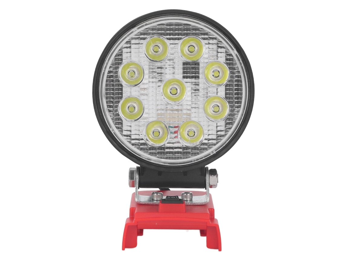 Lámpara De Trabajo Led Inalámbrica De 27 W, 2400 Lúmenes, 6000 K, 2 Velocidades, Batería M18, Portátil, De Alto Brillo.
