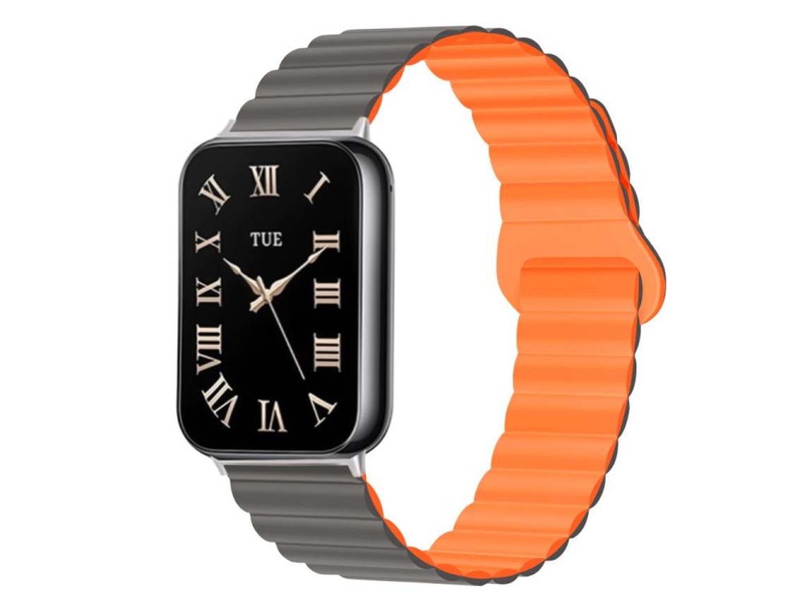Pulsera para Xiaomi Band 9 Pro / 8 Pro - Silicona magnética reversible - Cierre bicolor