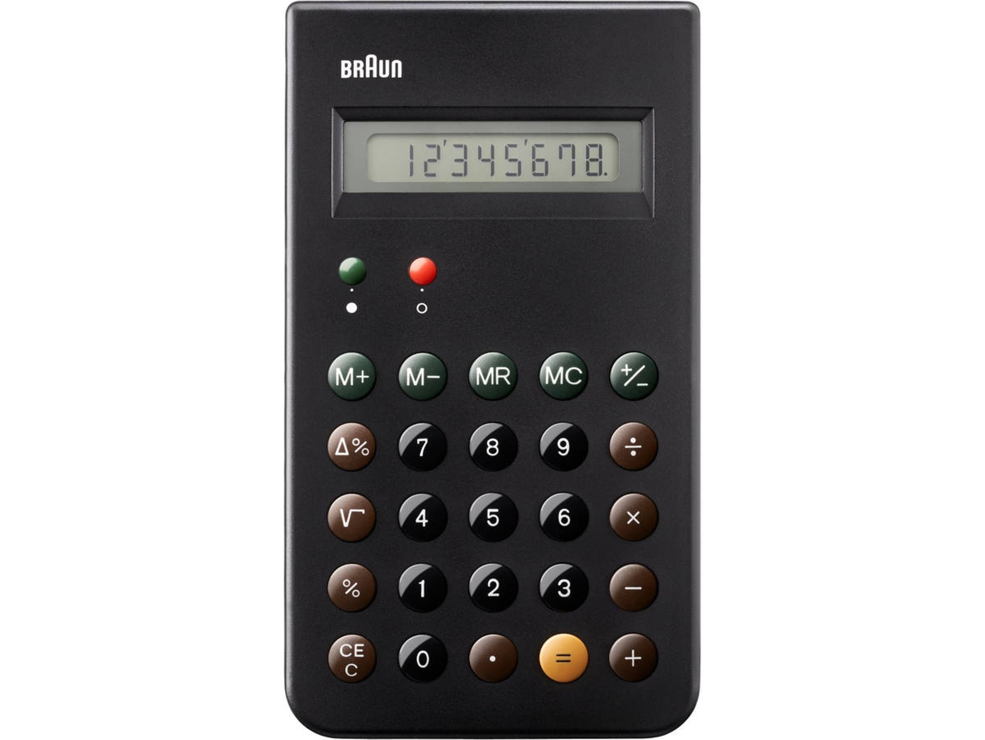 Calculadora Básica BRAUN BNE001BK Negro (8 dígitos)