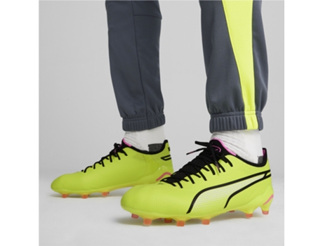Zapatillas Unisex para Fútbol PUMA King Ultimate Fg Verde (40)