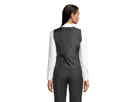 Traje de Mujer SOL'S Gillet Negro (52)