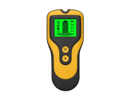 Escáner de pared con sensor de buscador de vigas 3 en 1 Detector de metales/voltaje/postes con pantalla LCD para detección de postes metálicos de a...