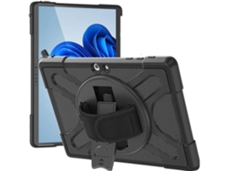 Funda Robusta Con Soporte Para Microsoft Surface Pro 5 Negra