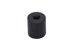 Adaptador de rosca hembra a hembra de 1/4" para trípode y monopié de cámara.