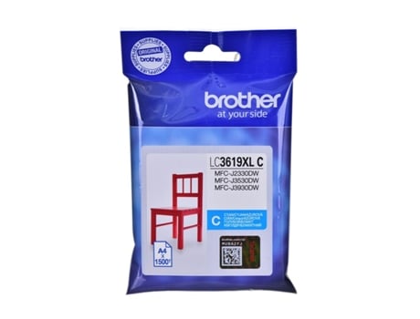 Cartucho de Tinta Original BROTHER LC-3619XLC (Cian - BROTHER)
