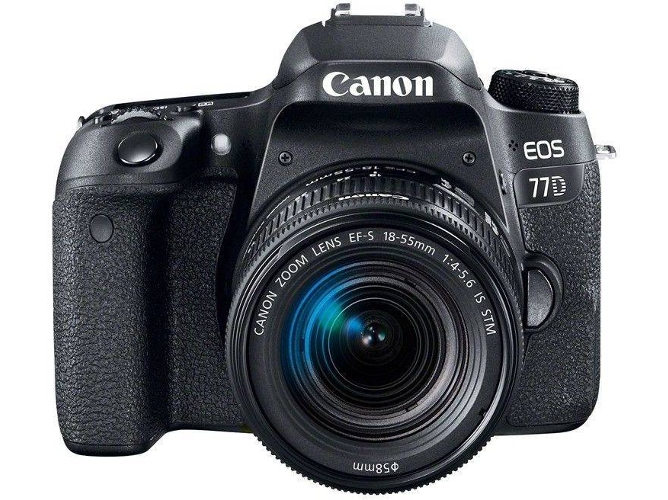 Kit Cámara Réflex CANON EOS 77D EF-S 18-55mm F4-5.6 IS STM