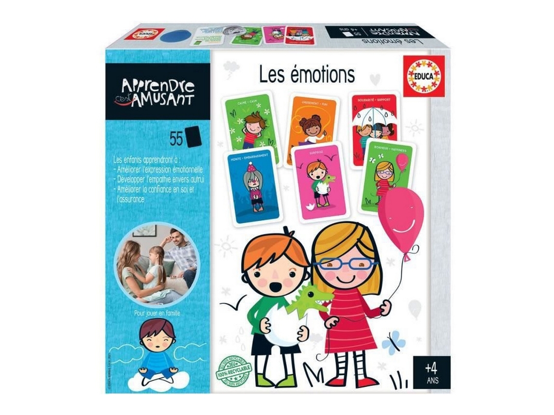 Juego Educativo EDUCA Feelings (Edad Mínima Recomendada: 4 años - Versión en Francês)