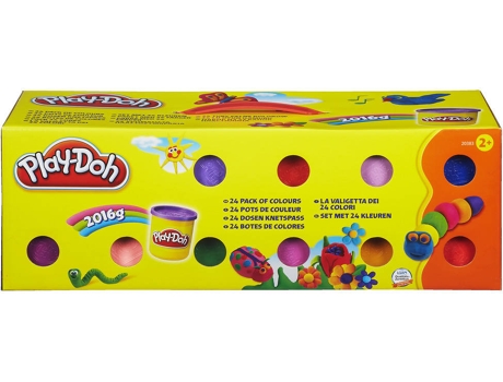 Plastilina PLAY-DOH Pack de 24 botes (Edad Mínima: 2 años)