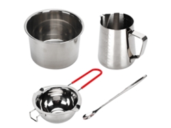 Kit Para Hacer Velas Caseras, Herramientas Para Manualidades Con Horno De Calentamiento Y Accesorios De Acero Inoxidable.