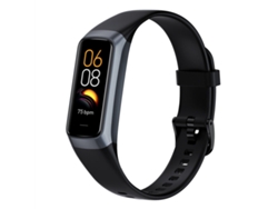Smartwatch C60 rosa con pantalla AMOLED de 1,1 pulgadas, monitorización del sueño, modos multideportivos, resistente al agua, 3 ATM Mdug