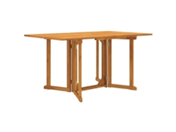 Mesa De Jardín VIDAXL Marrón Teca (150x90x75 cm)