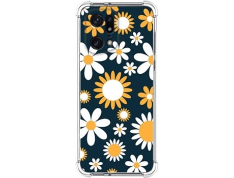 Carcasa para Oppo Find X5 Pro 5G TUMUNDOSMARTPHONE Dibujos Antigolpes Flores 08 Multicolor