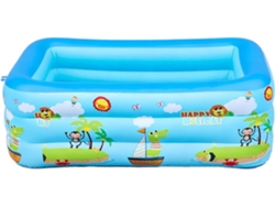 Piscina Infantil,resistente Rayos Uv, Portátil Plegable Verano Jardín,para Clima Jardín Patio,