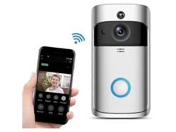 Videoportero Con Timbre Interior, Timbre De Seguridad Inalámbrico Para Vigilancia Del Hogar, Cámara De Video Para Timbre. Brilviber_ptg