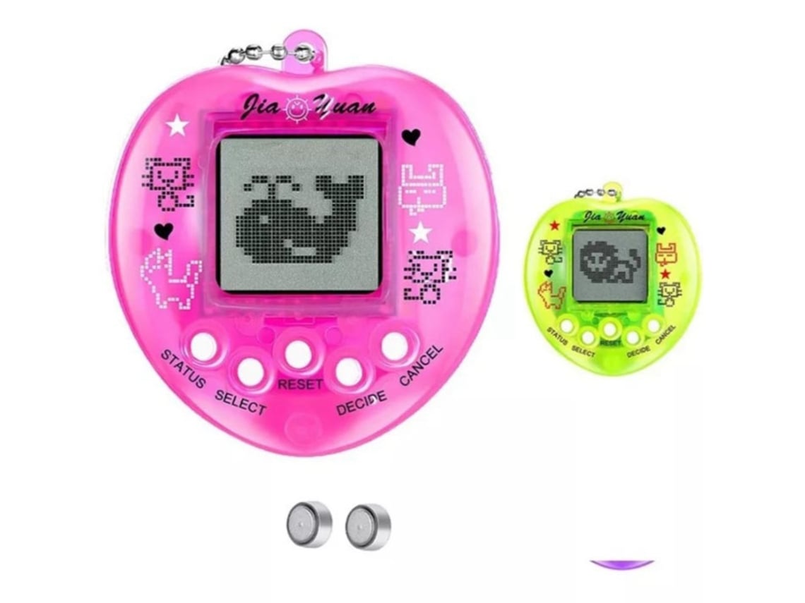 Ats-2pcs Juguete De Mascota Virtual Corazón Mini Modos Multi Mascota Juguetes Electrónicos Digitales Regalo
