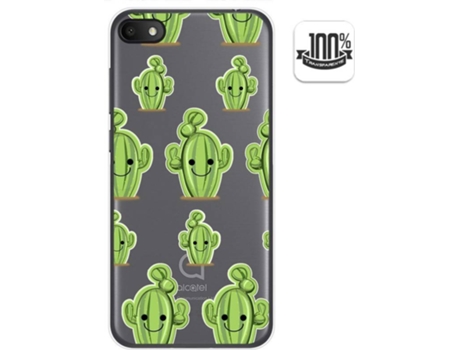 Carcasa Alcatel 1V 2019 TUMUNDOSMARTPHONE Cactus Multicolor