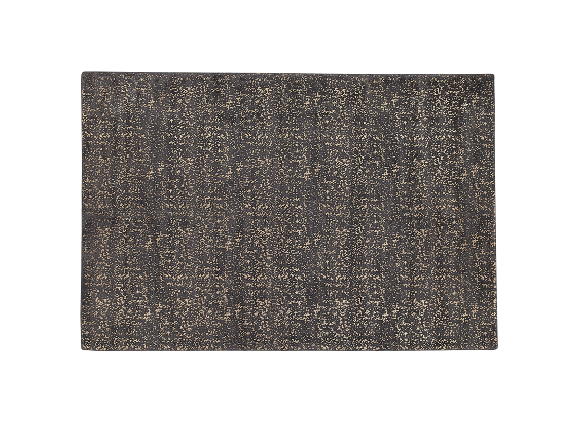 Alfombra de pelo corto BELIANI Esel de Viscosa Gris 140x200