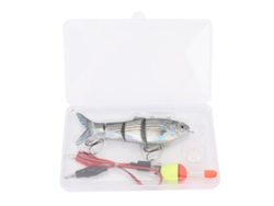 Señuelo de pesca eléctrico LED recargable por USB
