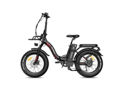 Bicicleta eléctrica plegable Fafrees F20 Max 250w 48v22.5ah de 20 pulgadas, 25 km/h, color negro