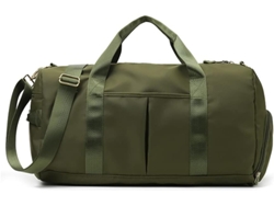 Bolsa Deportiva Para Gimnasio Con Bolsa Para Zapatos, Bolsa Húmeda, Bolsa De Lona, Bolsa De Viaje Impermeable Para Mujeres Y Hombres, Armygreen ZMDECQNA