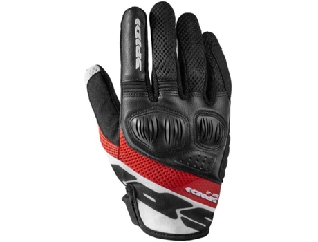 Guantes Unisex SPIDI Flash-r Evo Negro para Motociclismo (XS)