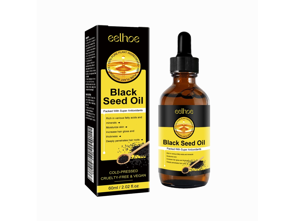 Aceite esencial de semilla negra 100% puro y natural
