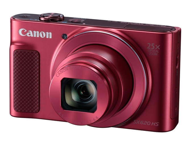 Canon Powershot Sx620 hs 20mp wifi roja digital compacta de 202 pantalla 3 zoom 25x nfc video full hd cmos 5184 3888 12.3 sx620hs 20 3200 20.2mp